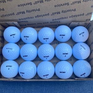 15 Nitro Golf Balls